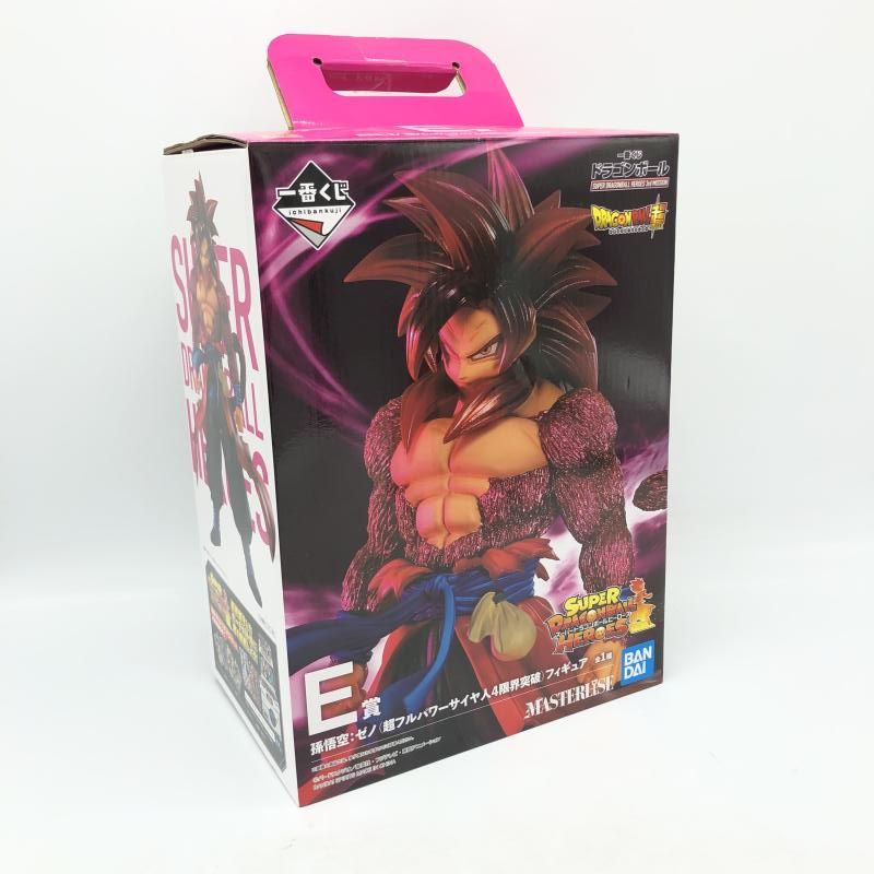 中古】箱傷み・尻尾折れ) 一番くじ E賞 孫悟空:ゼノ超フルパワーサイヤ 