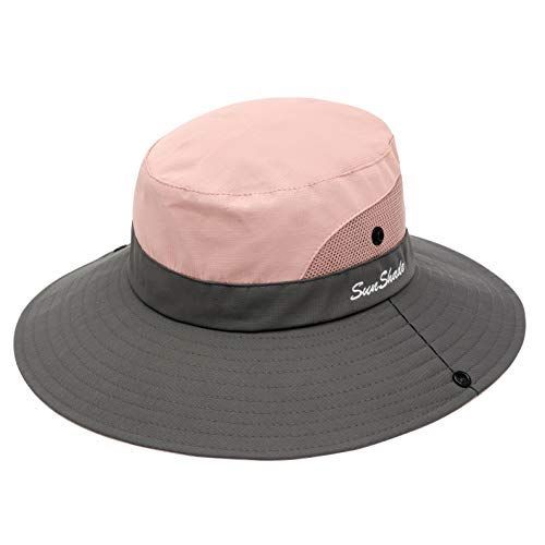 ピンク/ブラック_Free Size Muryobao HAT レディース US サイズ: One ...