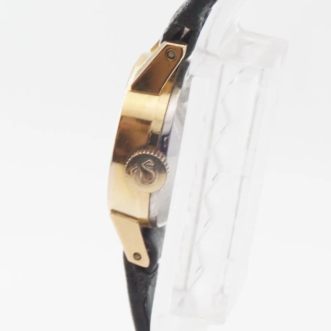 オメガ 1968年 18金無垢 デビル カットガラス レディース OH済！手巻