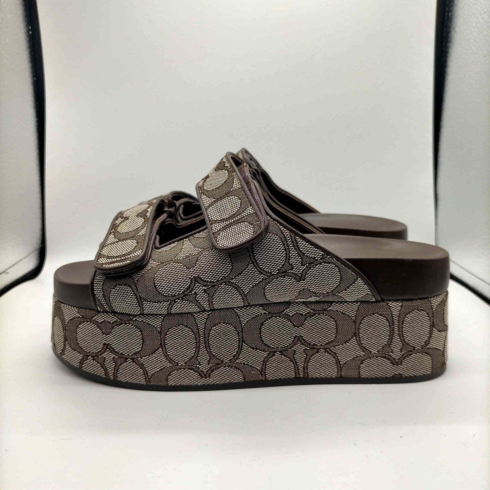 コーチ COACH ツー バンド プラットフォーム スライド