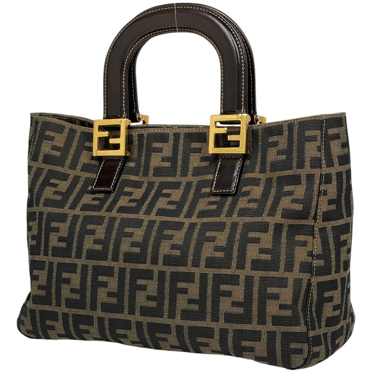 フェンディ FENDI ズッカ柄 ハンドバッグ 手提げ ハンドバッグ