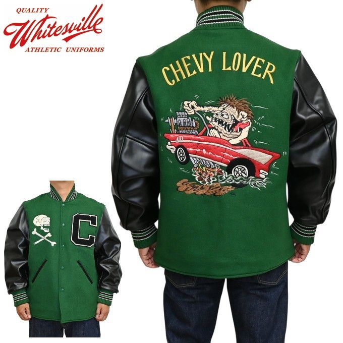 ホワイツビル×東洋 スタジャン CHEVY LOVER(氷室スタジャン) ホワイツビル×東洋 スタジャン CHEVY LOVER(氷室スタジャン)