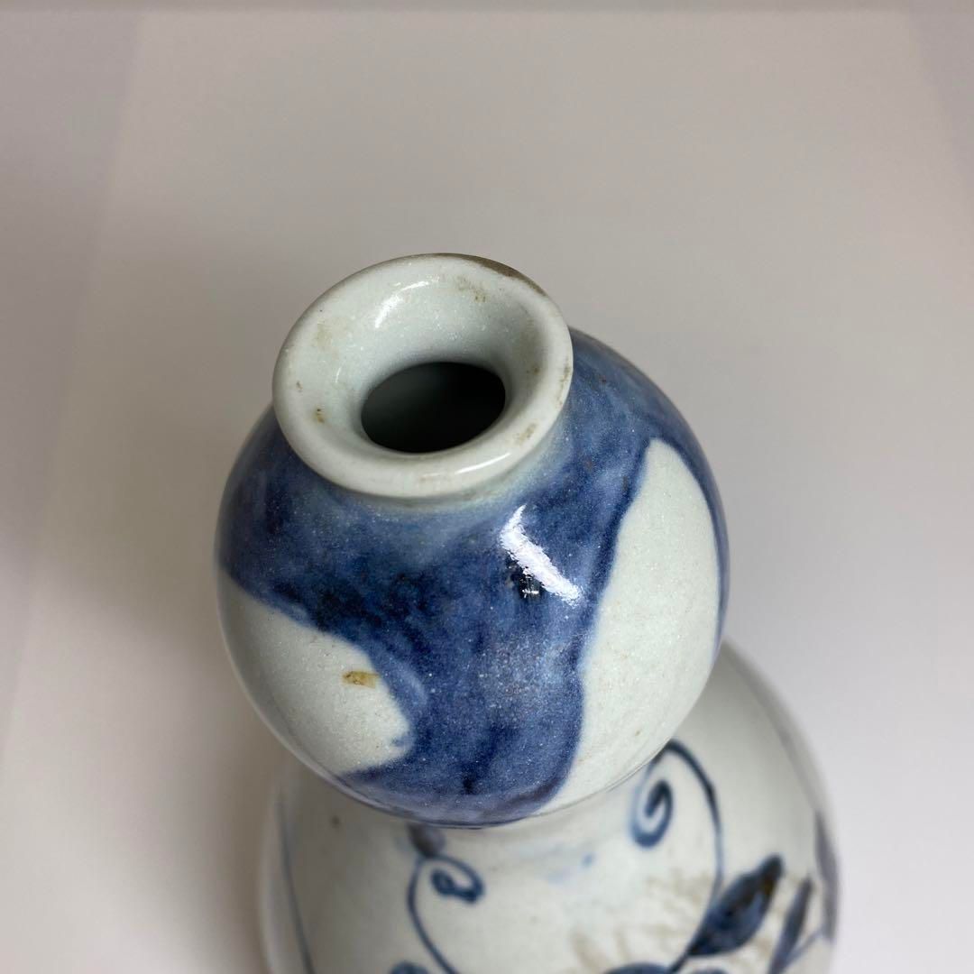 初期伊万里　瓢箪型花瓶　高さ25㎝　東Y6-0913☆2F 初期伊万里 瓢箪型花瓶 高さ25㎝ 東Y6-0913☆2F - メルカリ