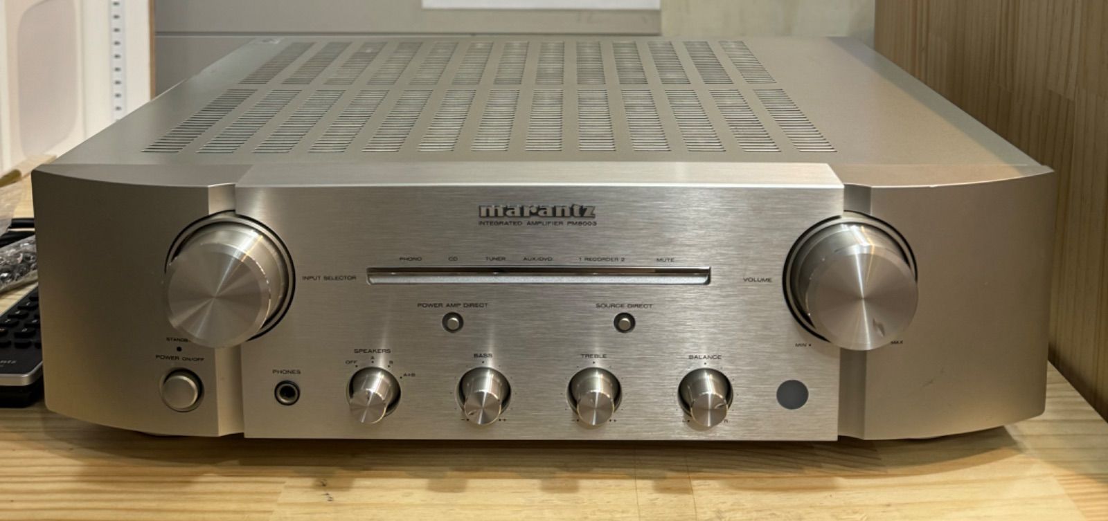 中古非常に良いMarantz プリメインアンプ PM8003起動確認済み - メルカリ