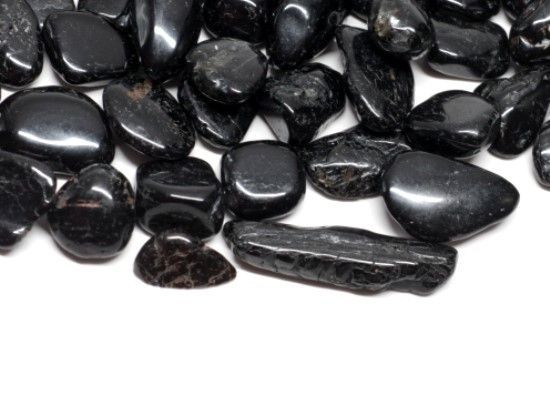 ブラック トルマリン さざれ 10mm-25mm (100g) トルマリン原石