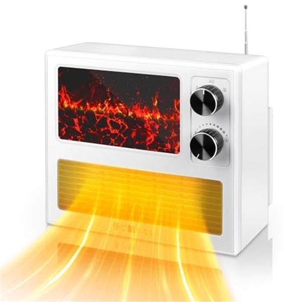 暖炉型 セラミックヒーター 2秒速暖 ヒーター　電気ヒーター