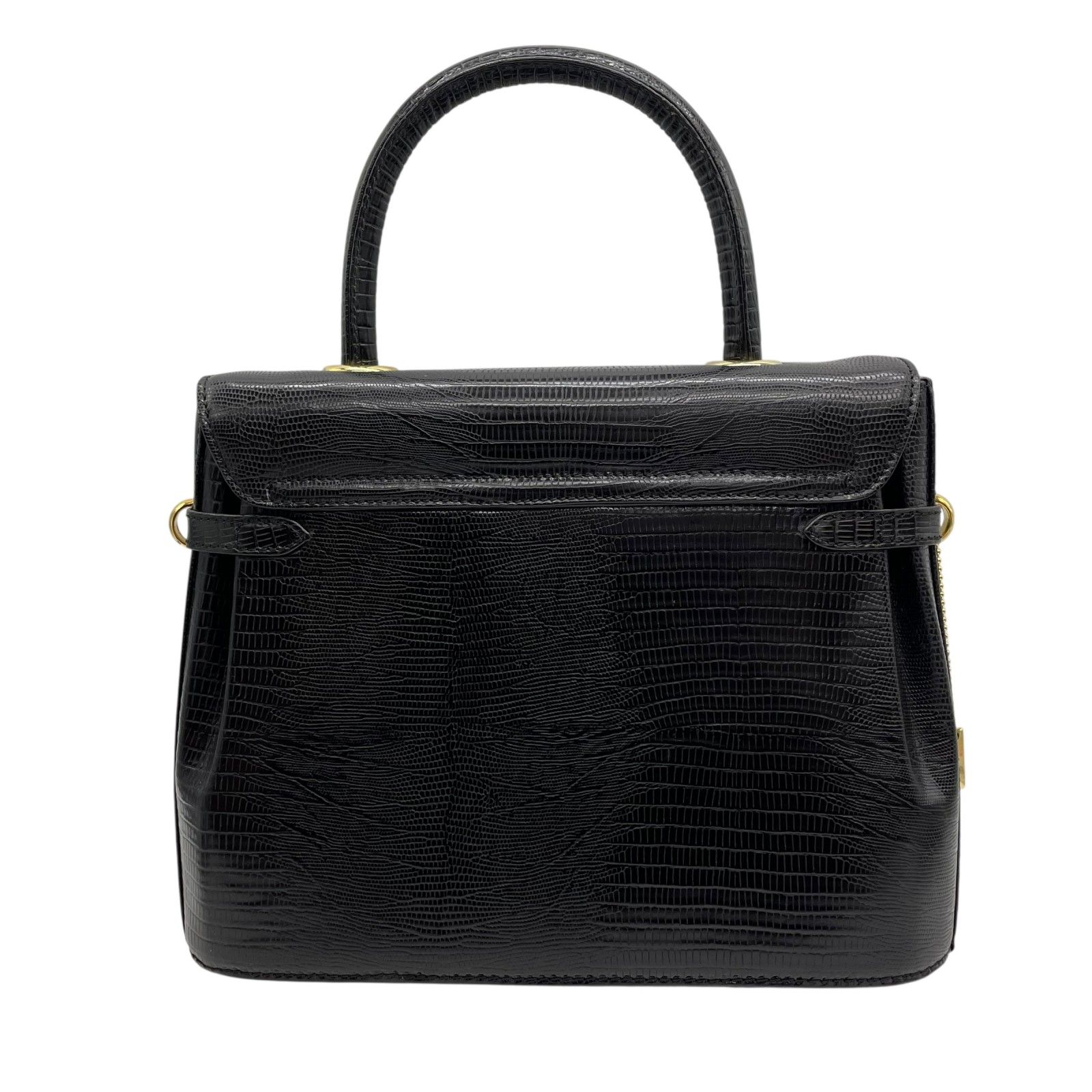 美品 BALLY バリー 2WAY ハンドバッグ ショルダーバッグ 黒