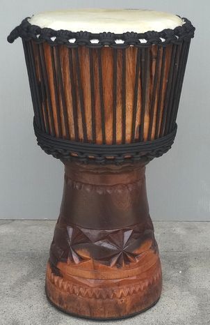 送料無料】硬質胴材ジャンベ（ジェンベ）M4《H.51cm〜No.04》直