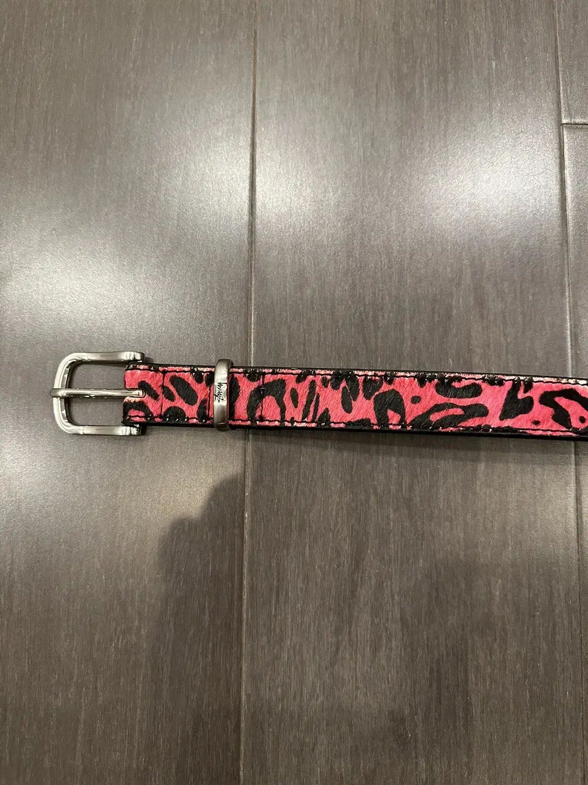 Stussy レオパード柄 ベルト SMサイズ Stussy ヒョウ柄 ベルト S/M - メルカリ