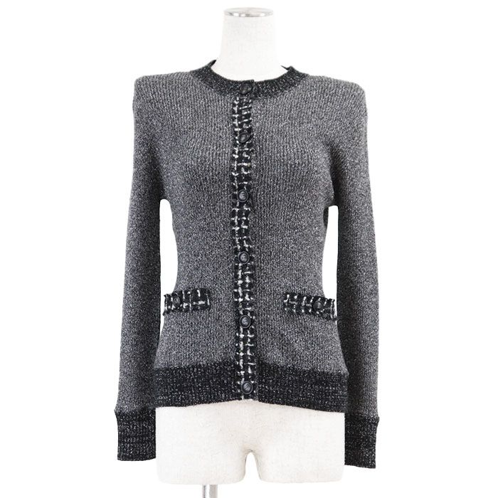 極美品】CHANEL シャネル ニットカーディガン P57386