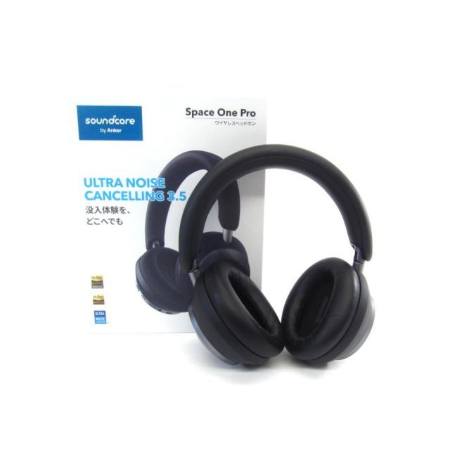 Anker アンカー Soundcore Space One Pro Bluetooth 5.3 ワイヤレス ヘッドホン ∠UK2078