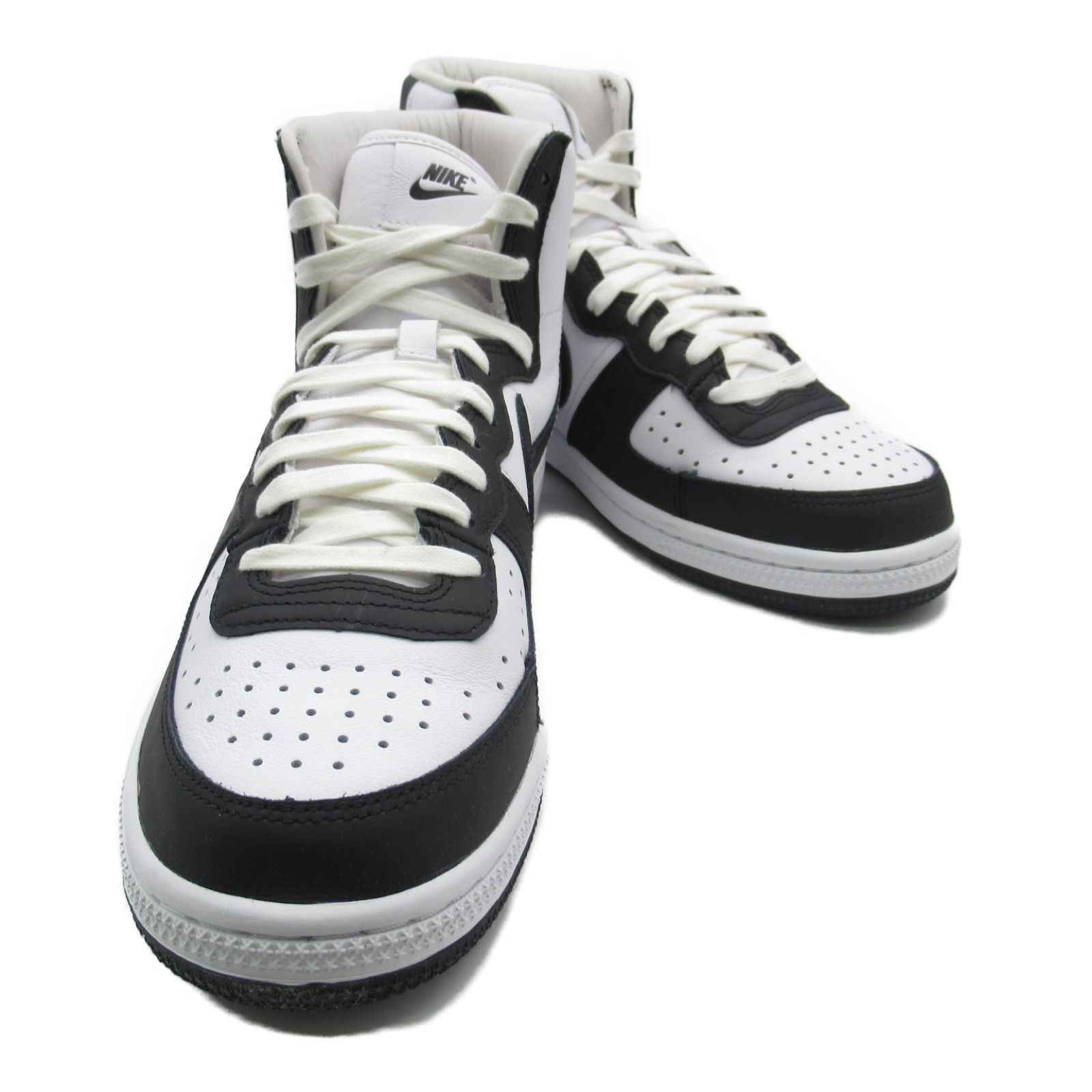コムデギャルソン COMME des GARCONS スニーカー コムデギャルソン ナイキ ハイカットスニーカー PKK105S239.5 ホワイト|ブラック レザー ラバー コムデギャルソン ナイキ ハイカットスニーカー メンズ