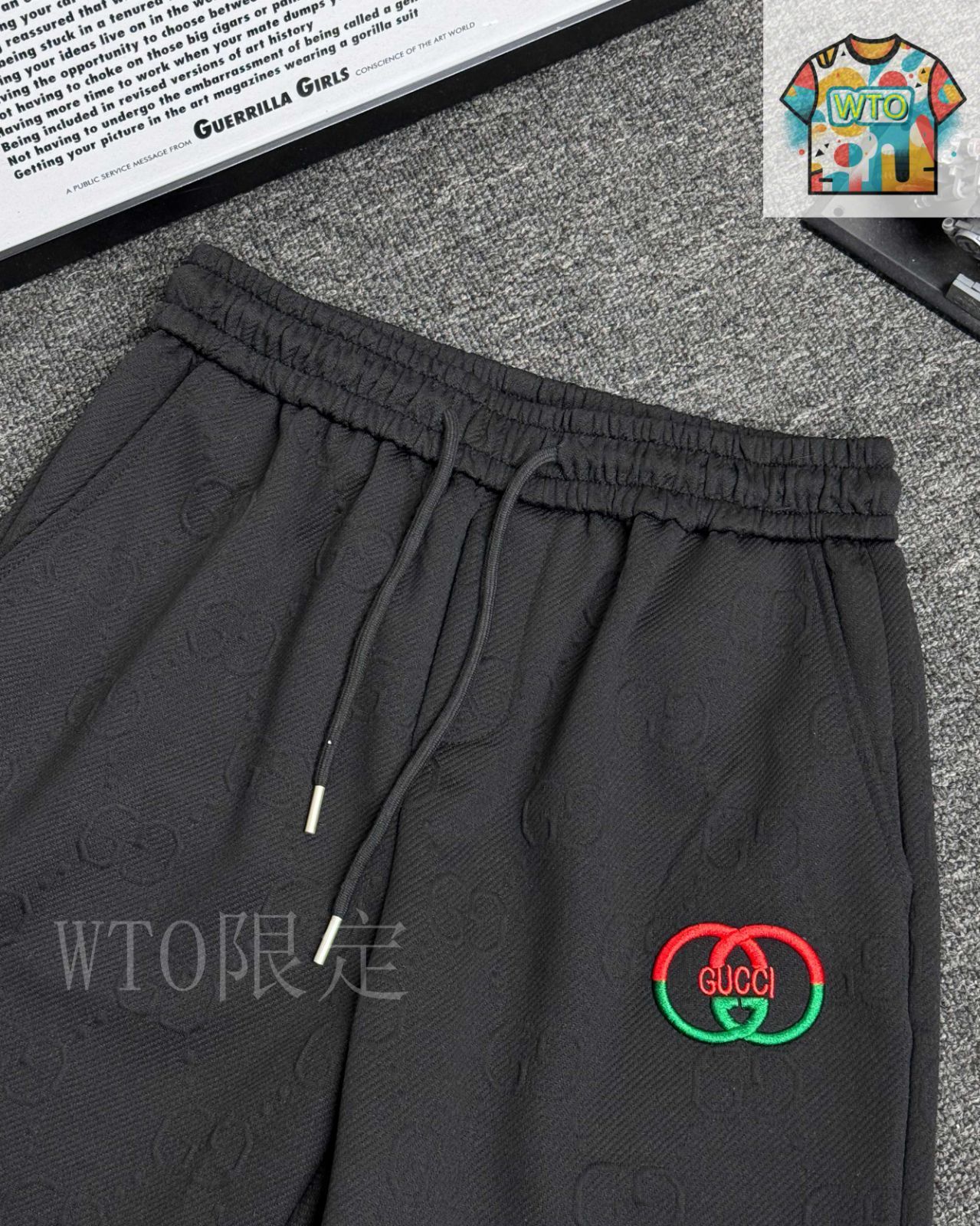 今日特価】GUCCI ニット刺繍ショーツ - メルカリ