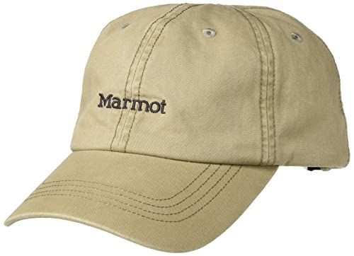 57.0-59.0 cm_ブラウン マーモット キャップ ウォッシュツイルキャップ|Wash twill cap TSSUB201 ブラウン