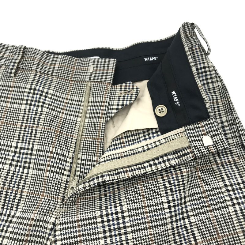 WTAPS トラウザーパンツ LEZ STRT 02 Trousers 242TQDT-PTM04 チェック