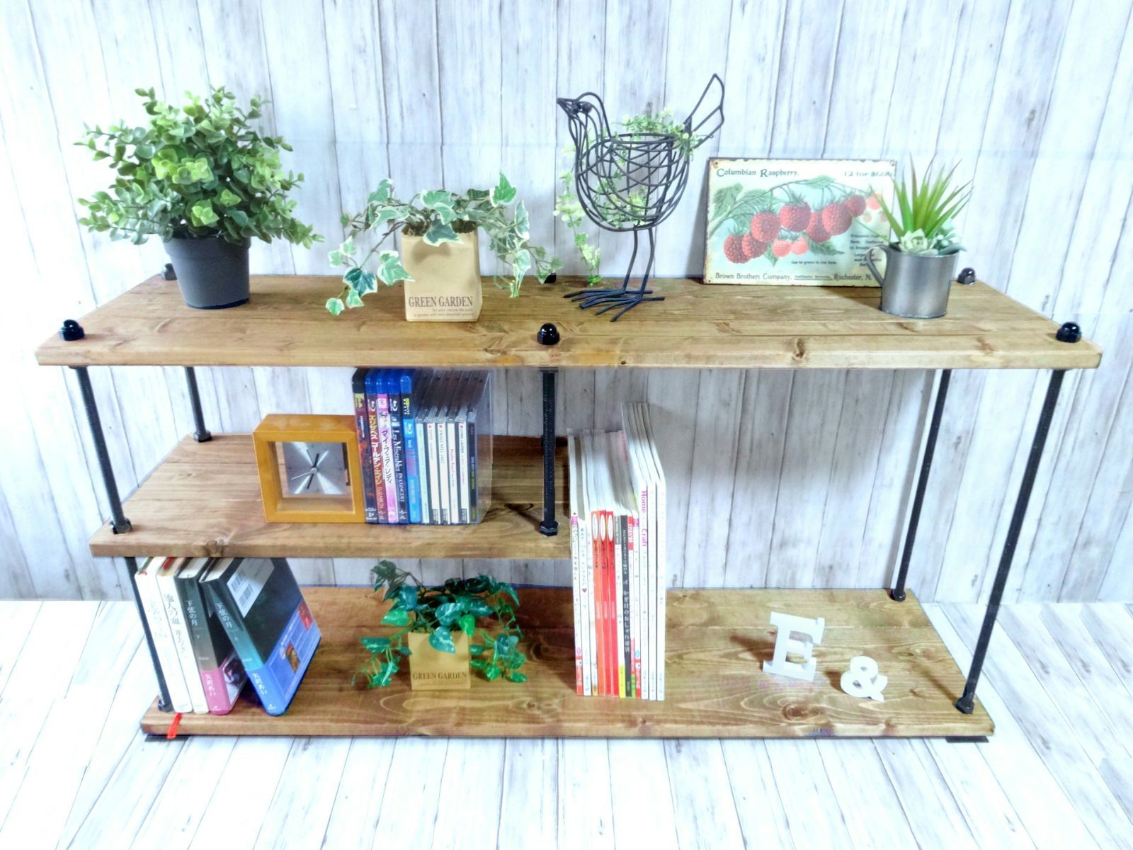 ハンドメイド サイドローテーブル