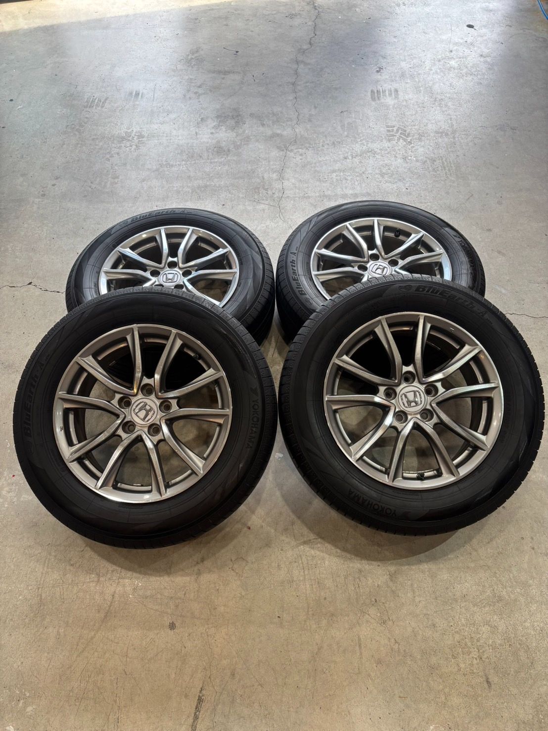 送料込み！　ホンダ　NWGN　純正　アルミホイール　4本セット　中古品 送料込み！ ホンダ NWGN 純正 アルミホイール 4本セット 中古品 送料