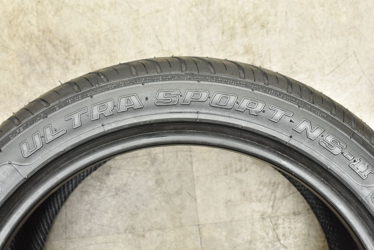 【送料無料】バリ溝！ナンカン　NS-Ⅱ 255/40R17 中古2本 未走行品 超バリ溝】ナンカン ウルトラスポーツ NS-II 255/40R17
