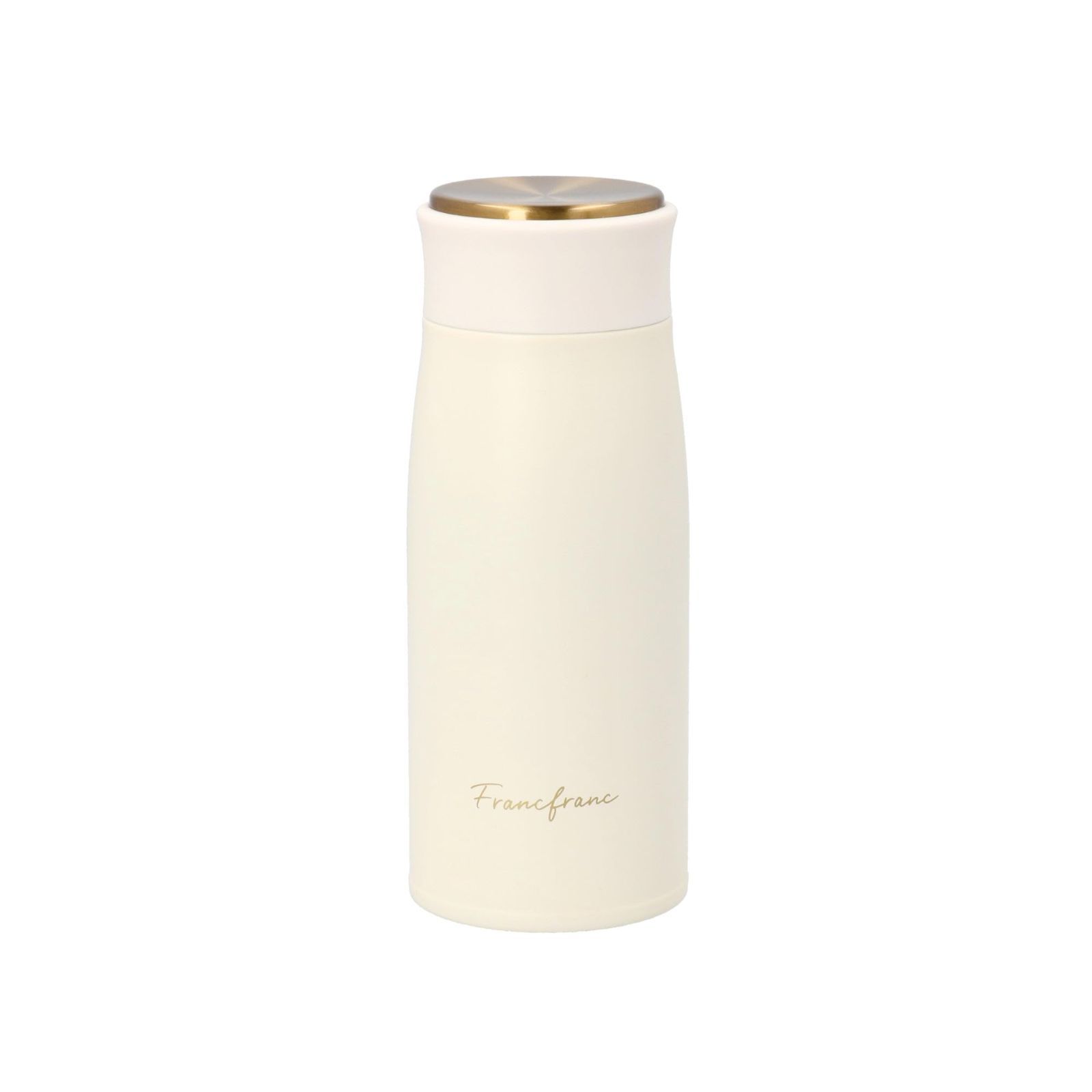 新品 Francfranc フランフラン マット ステンレスボトル 350ml ホワイト