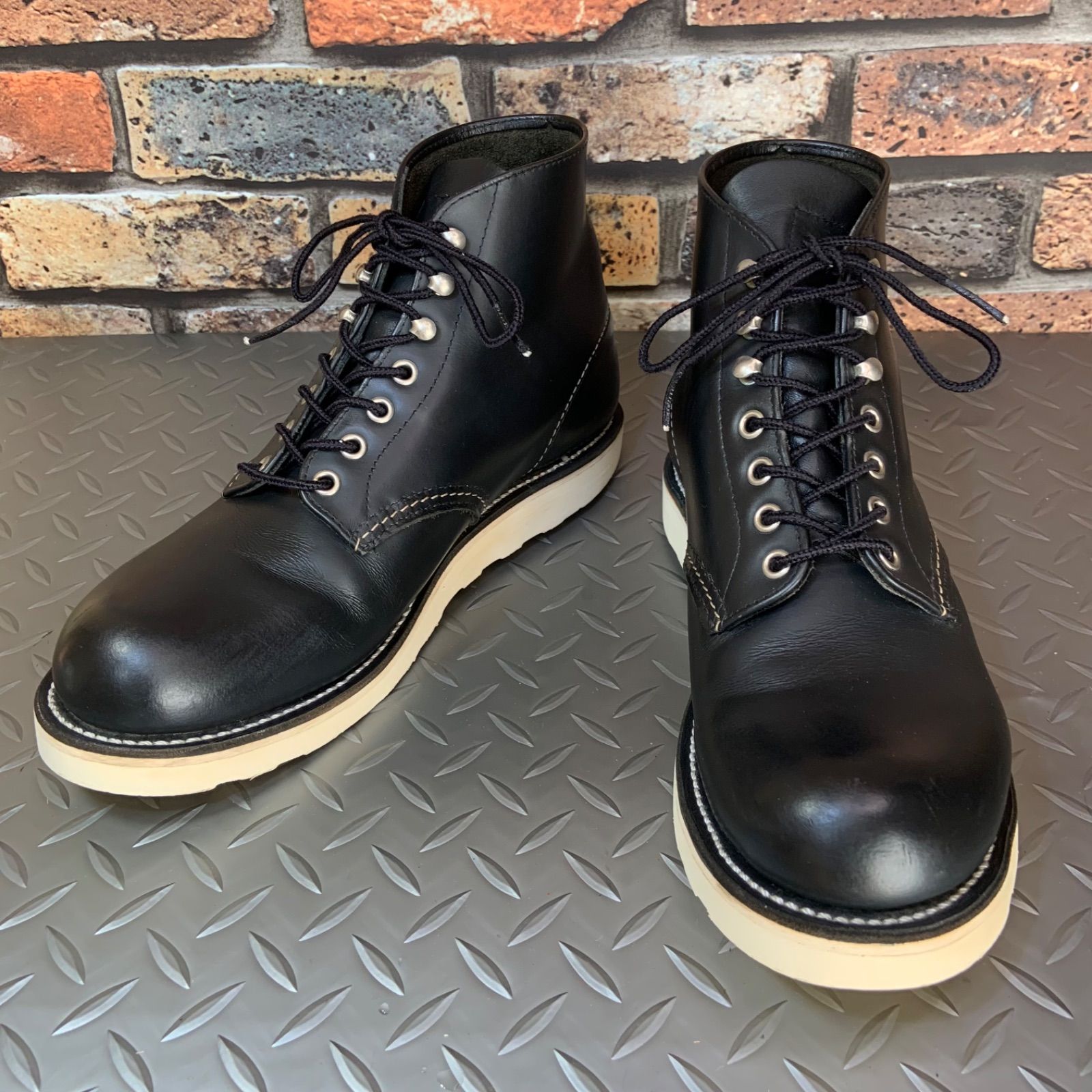 REDWING 8165 ワークブーツ 2008年製 US8.5D JP26.5㎝ レッドウイング アメリカ製 25J8-8165