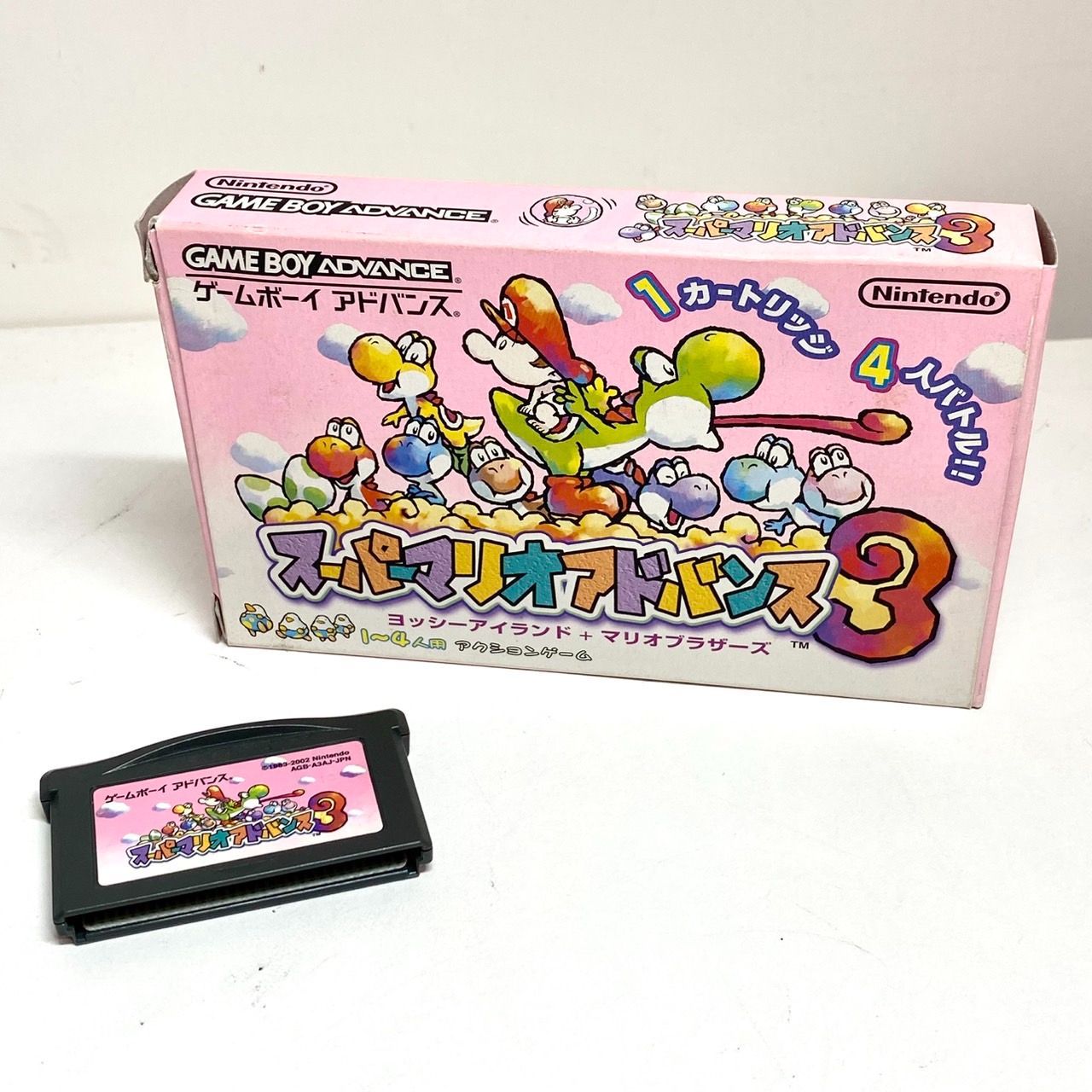 美品】GBA スーパーマリオアドバンス3 ゲームソフト