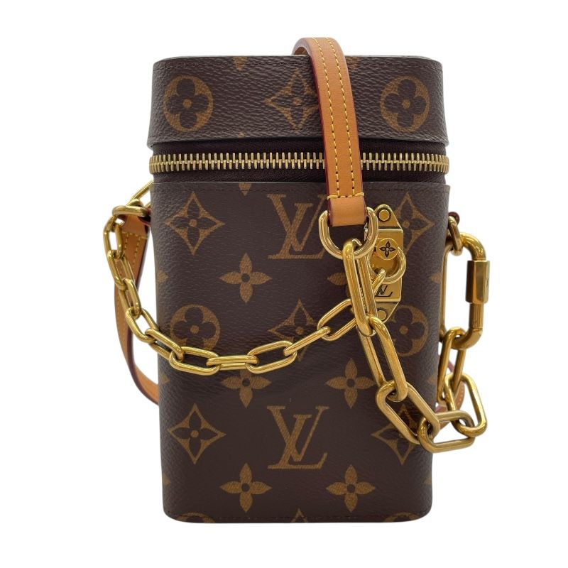 ルイ ヴィトン LOUIS VUITTON フォーンボックス M44914 ブラウン モノグラムキャンバス レディース ショルダーバッグ