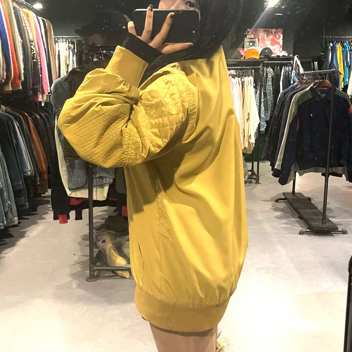 485 BARENCIAGA バレンシアガ ブルゾン ジャケット 黄色 KANDAIZUMI_COM