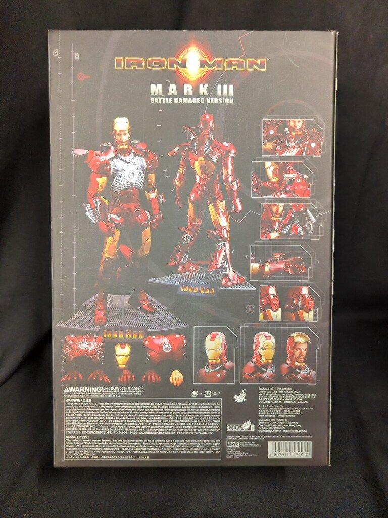 HOTTOYS MOVIE MASTERPIECE IRON MAN MARK 3 BATTLE DAMAGED MMS110 WWW_STEELWINDOWSANDDOORS_COM