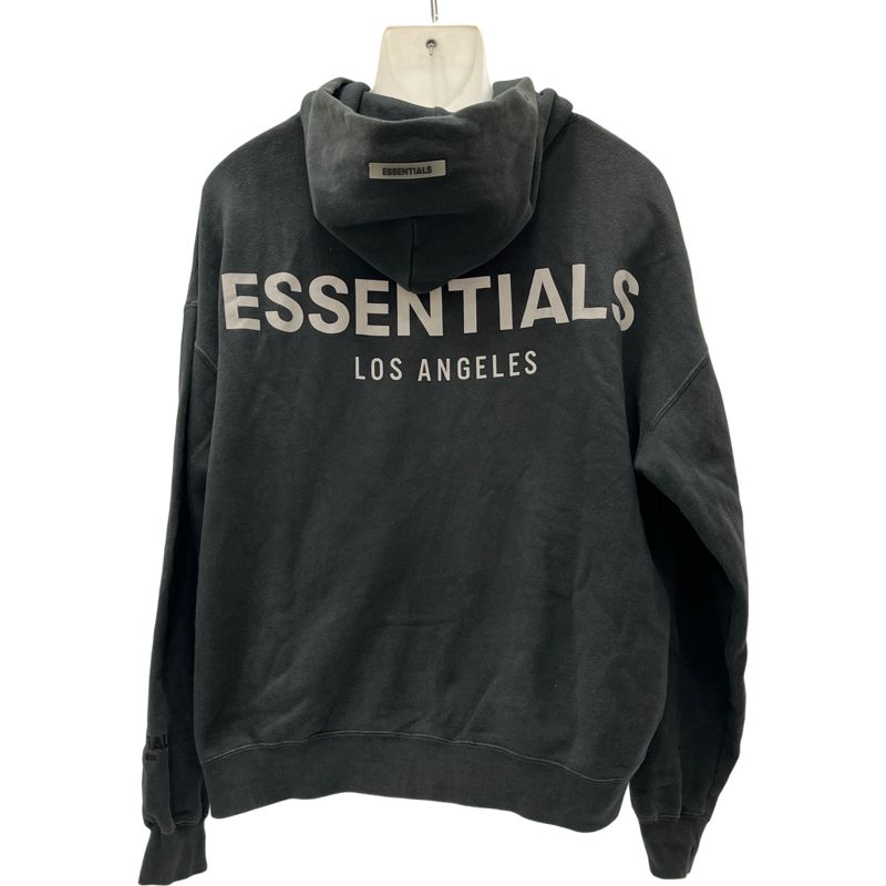 ESSENTIALLS ロサンゼルス リフレクターバックロゴ パーカー - メルカリ