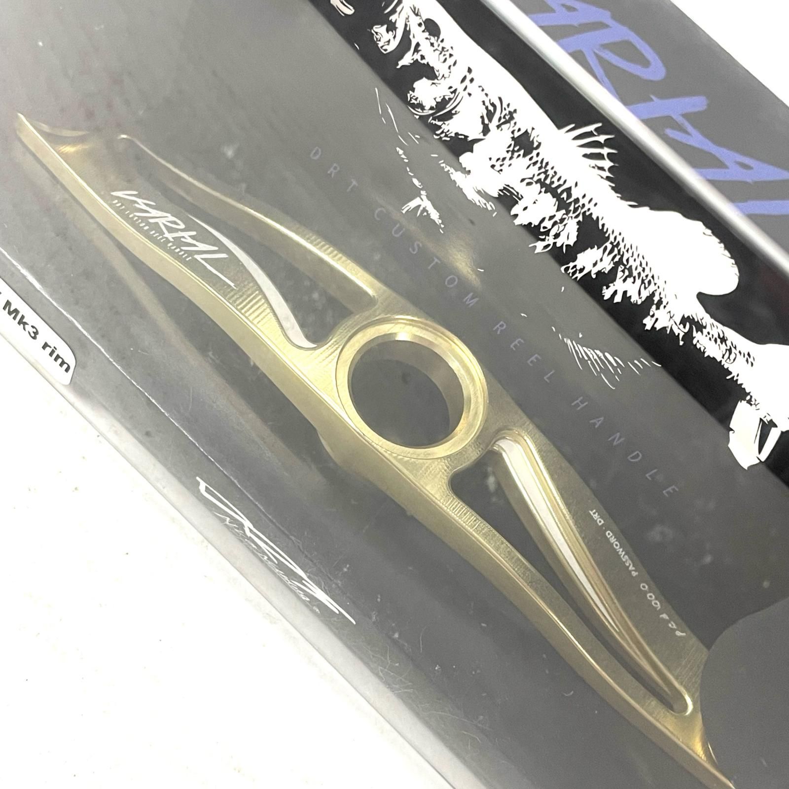 DRT バリアルハンドル100 ゴールド Mk-3 Rim シマノ左
