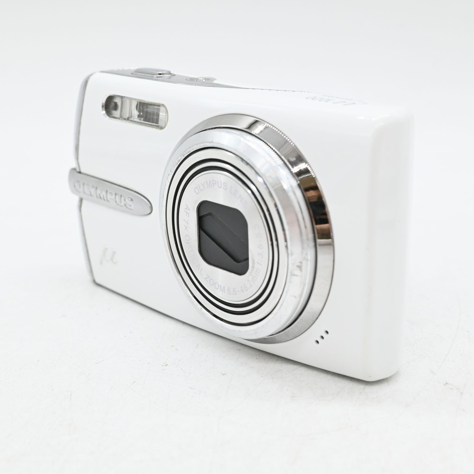 良品】 OLYMPUS μ-1020 ホワイト デジタルカメラ ミュー 【公式
