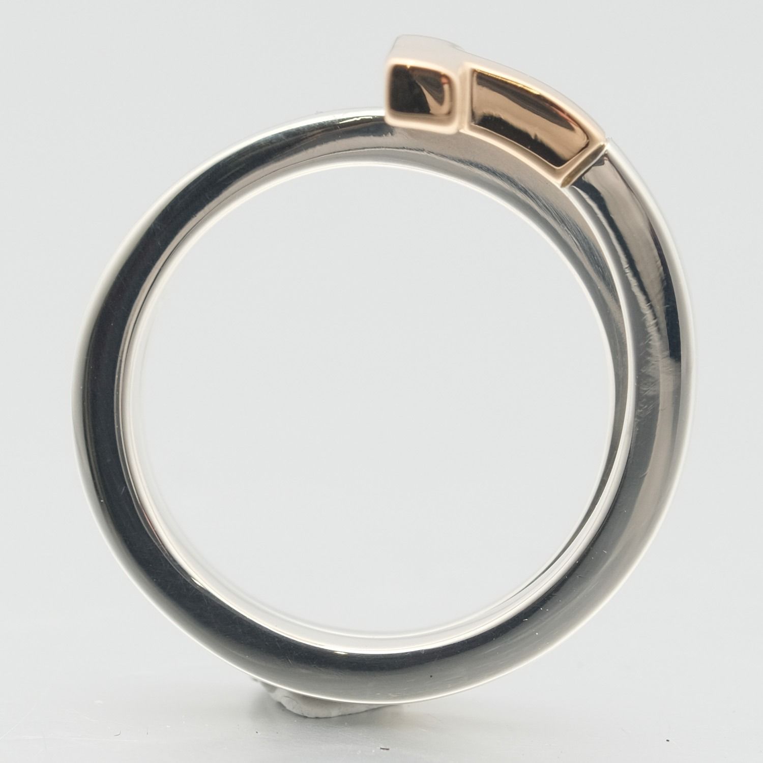 TIFFANY&Co.】ティファニー Tスクエアラップ シルバー925×K18 - メルカリ
