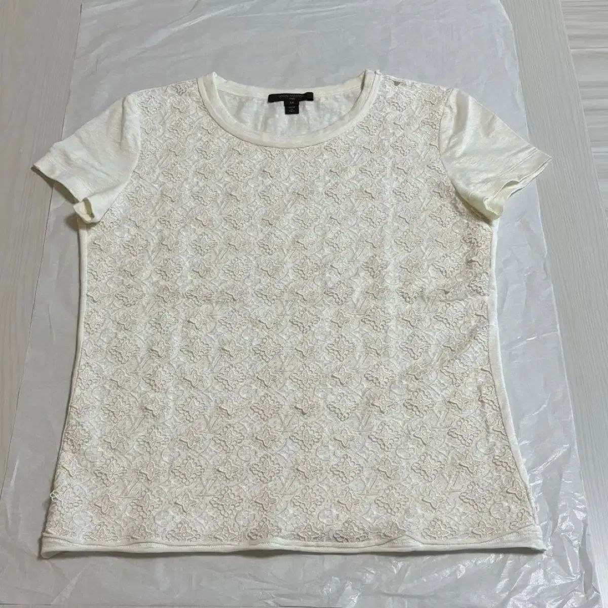 Louis Vuitton ルイヴィトン モノグラム レース 半袖Tシャツ