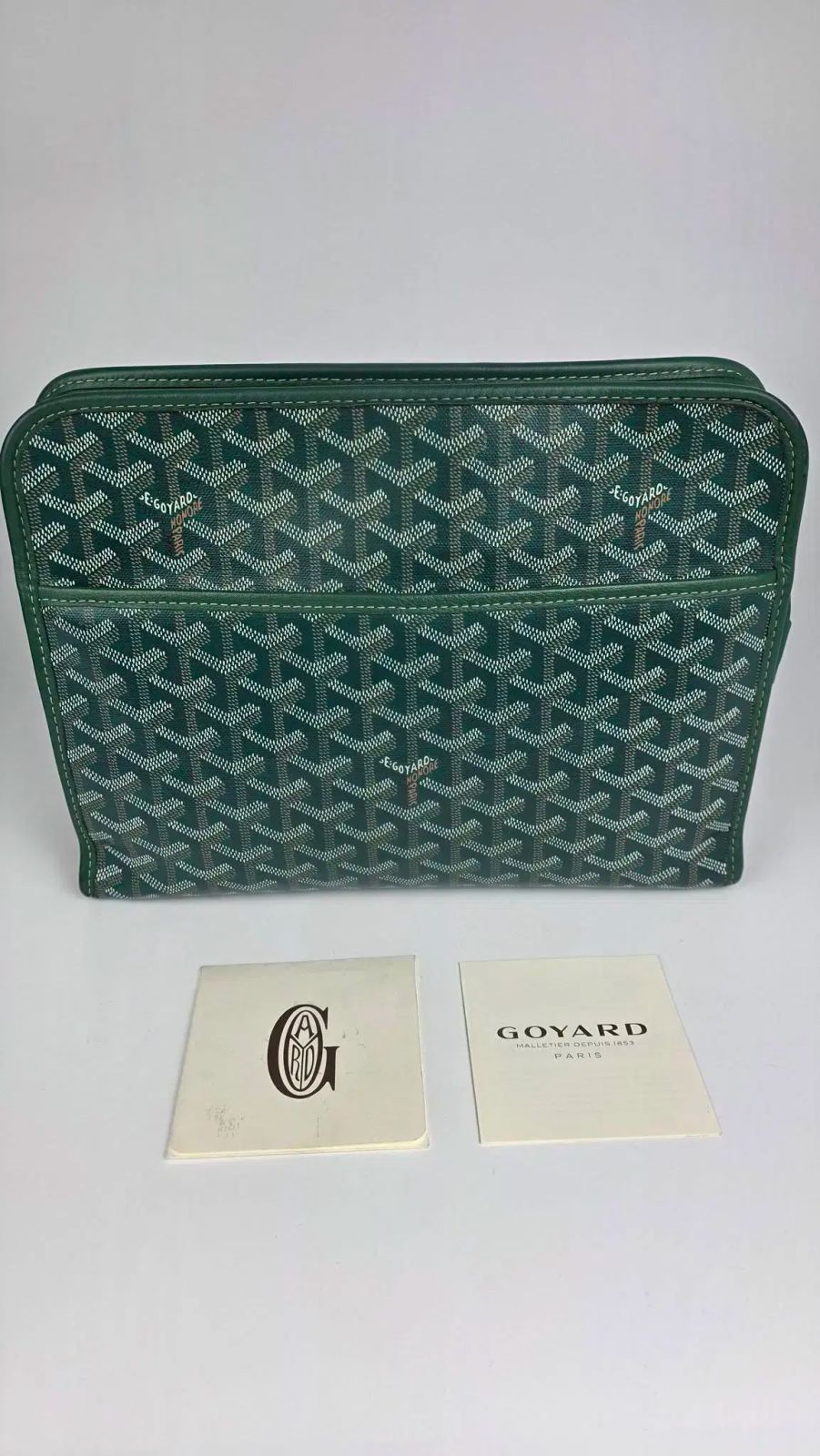 Goyard ゴヤール ジュバンス GM グリーン 色