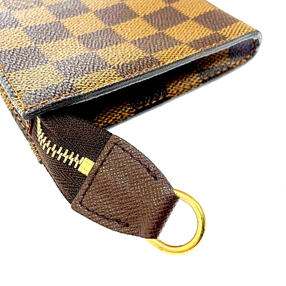 中古】LOUIS VUITTON ルイ・ヴィトン ダミエ レザー マレ付属ポーチ