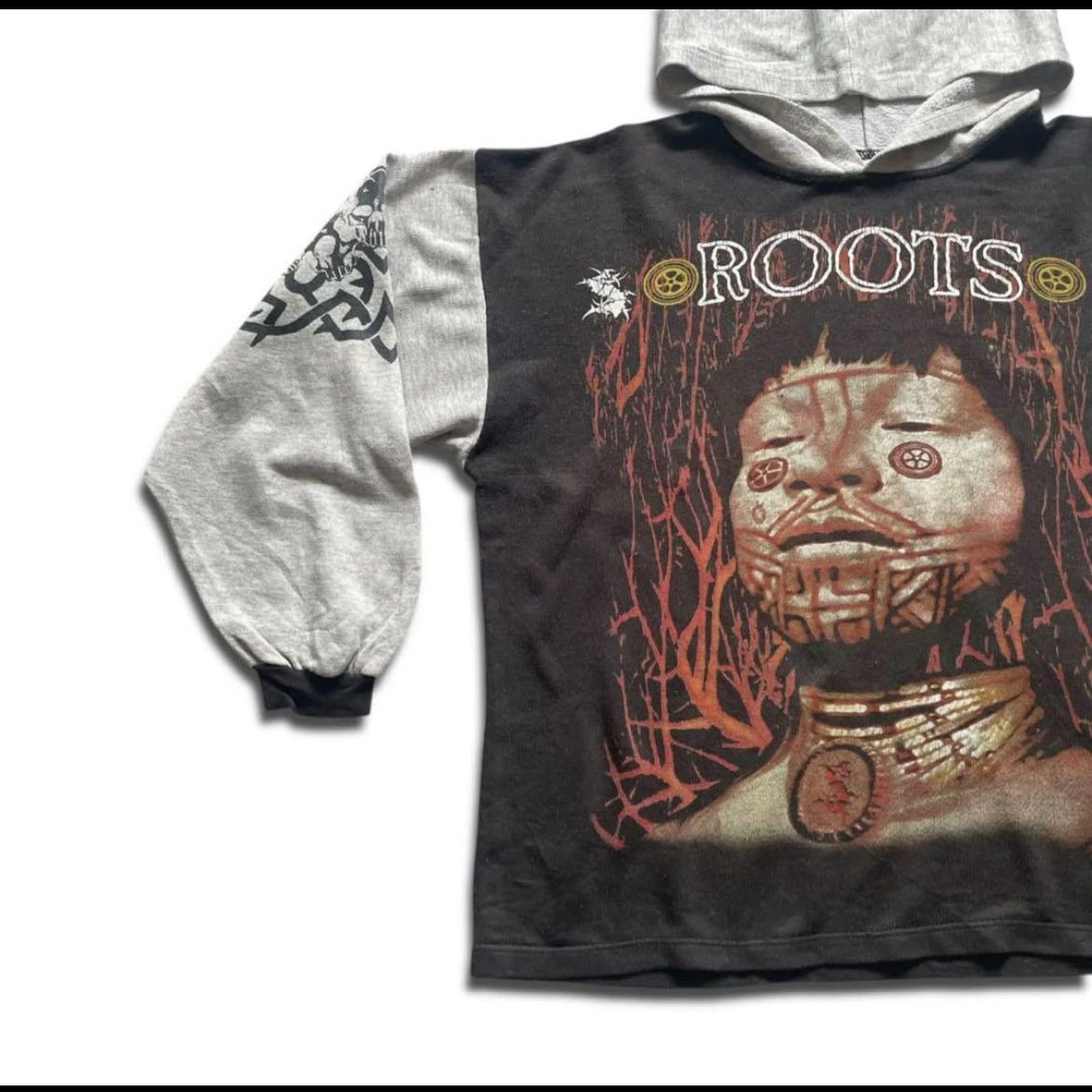 イタリア 90s Sepultura Roots フーディー バンド パーカー - メルカリ