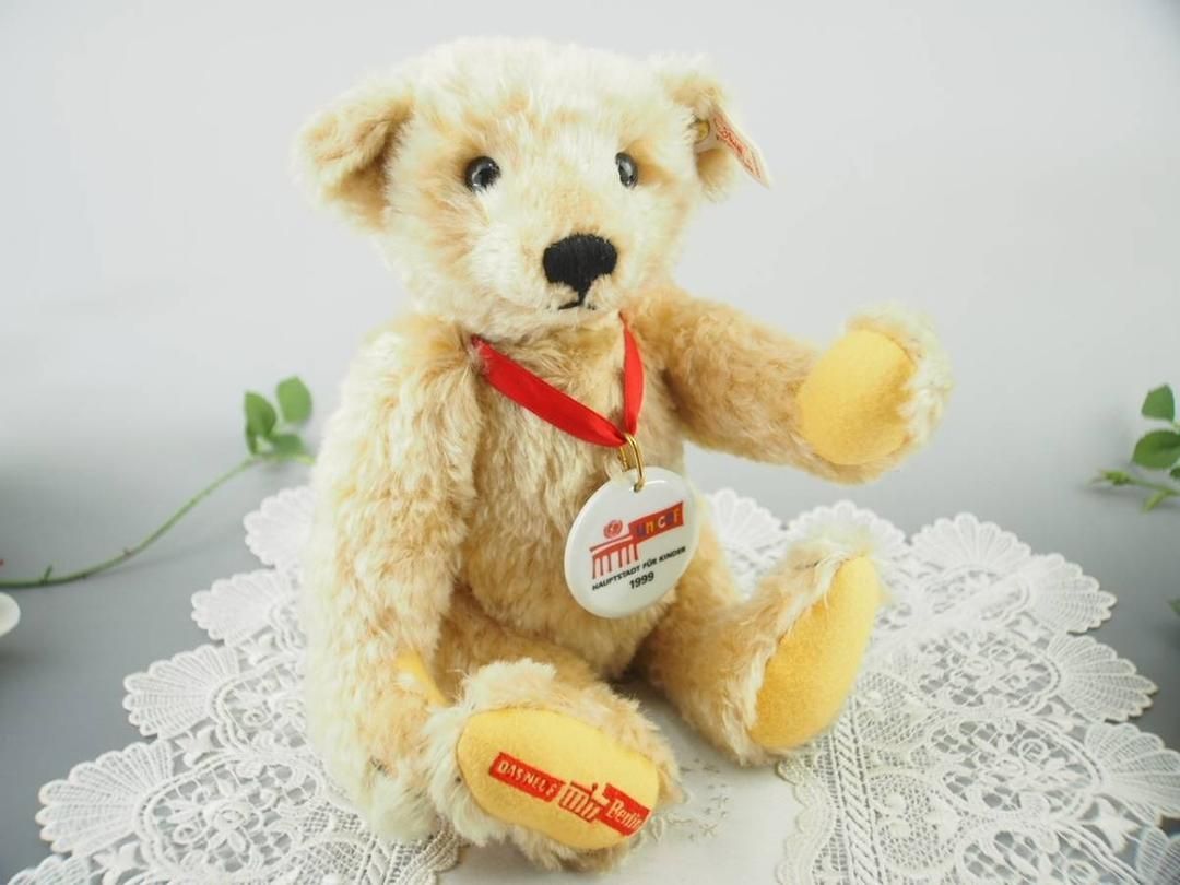 シュタイフ 1999年ドイツ ベルリン ユニセフベア All ID ビンテージ Steiff