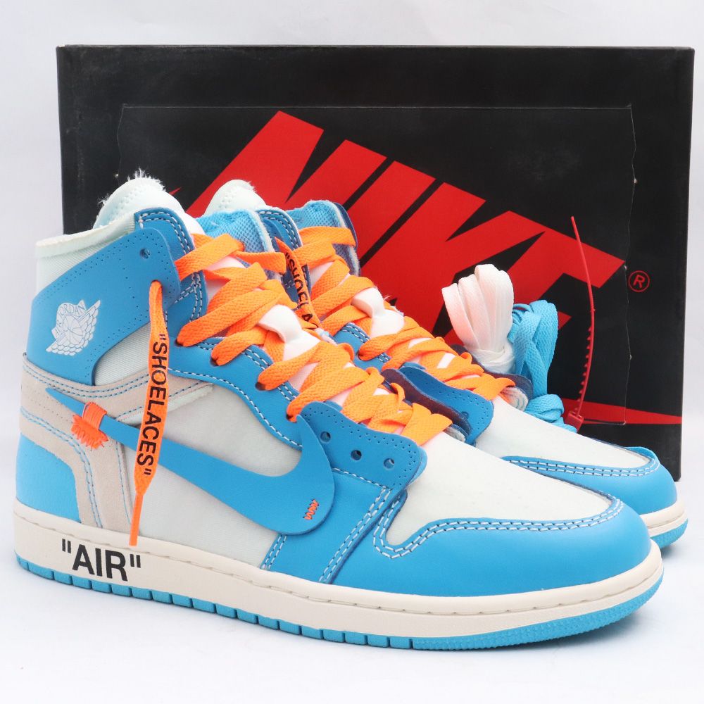 26cm NIKE × OFF-WHITE Air Jordan 1 UNC - メルカリ