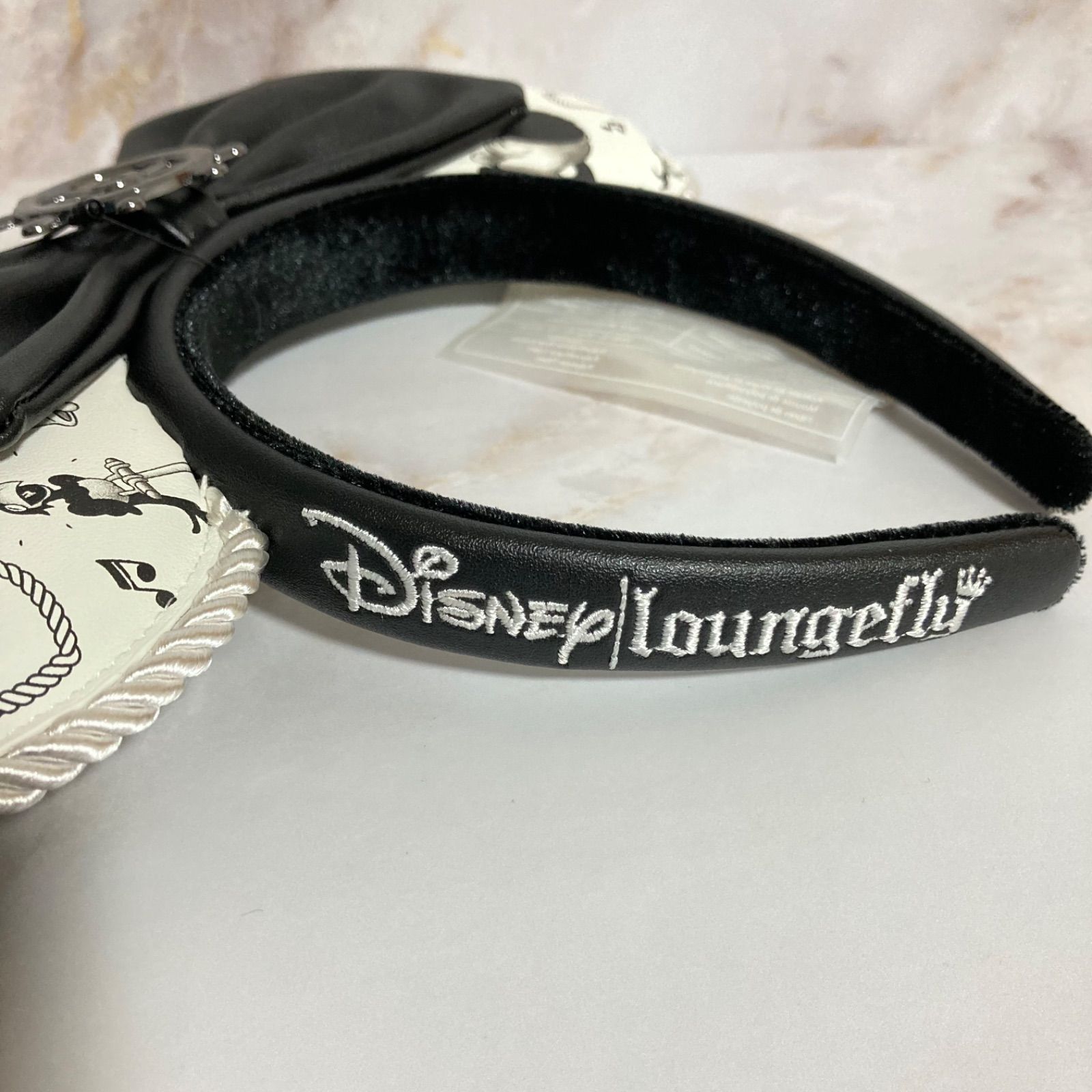 Disney - ラウンジフライ×ディズニー　蒸気船ウィリー　ミニーマウスカチューシャ　日本未入荷 絵柄厳選！ 日本未発売 ディズニー カチューシャ ラウンジフライ