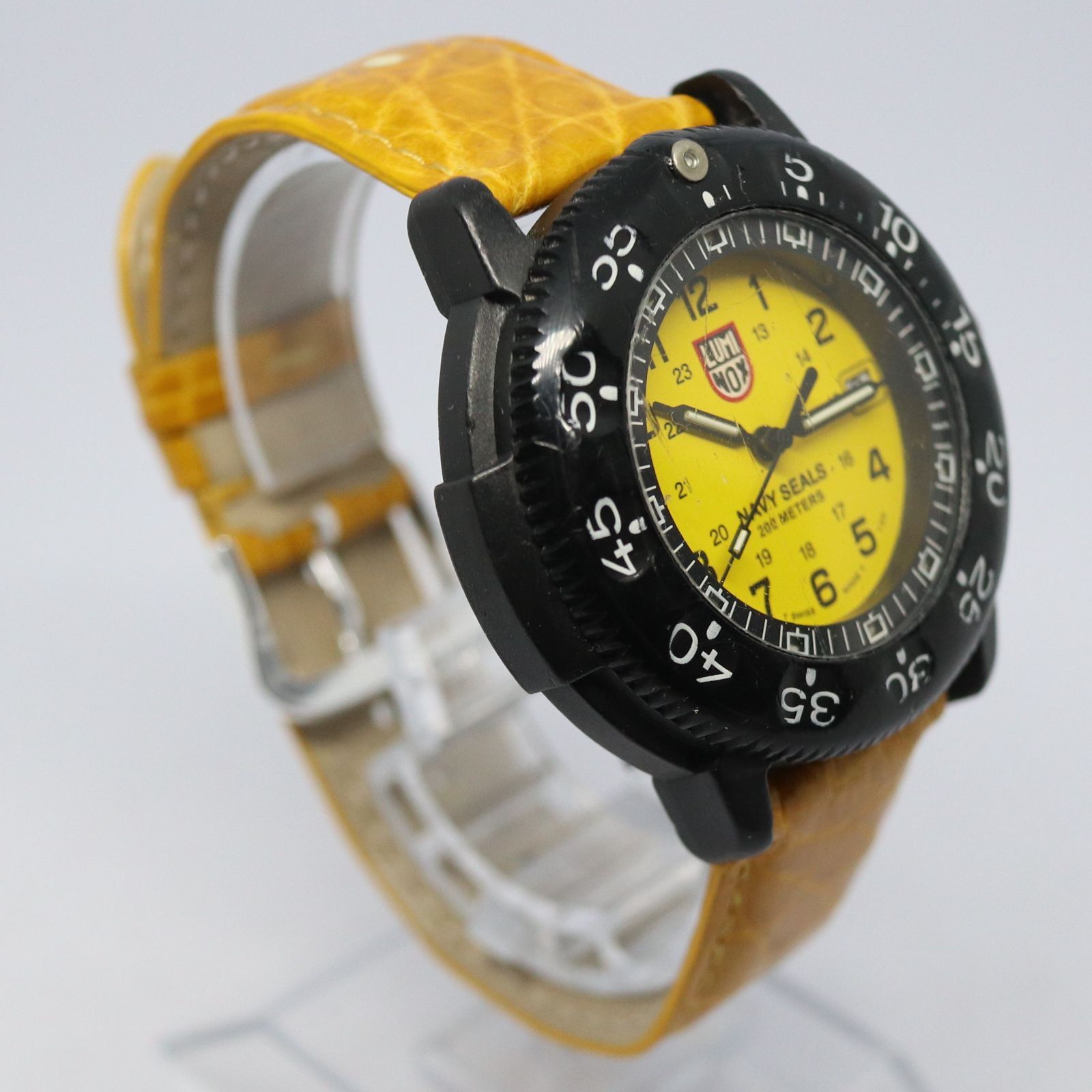 ルミノックス ネイビーシールズ 初代 3900 イエロー 売れ筋