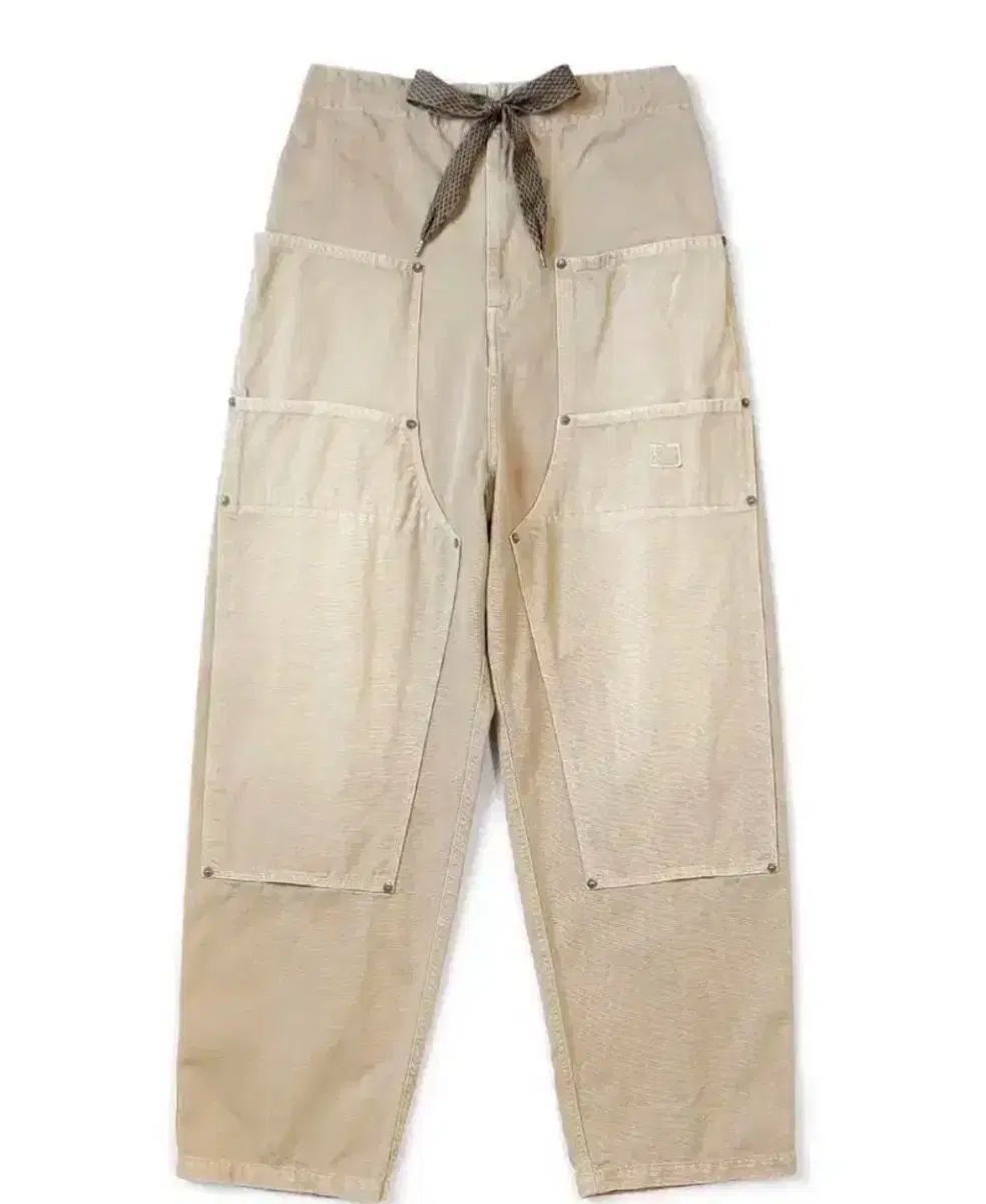 3|4 KAPITAL 桂 KATSURAGI ダブルニー パンツ ヴィンテージ加工