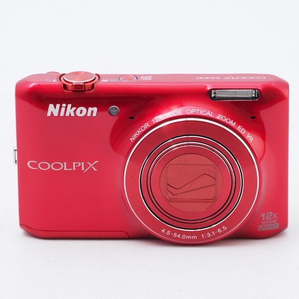 Nikon】デジタルカメラ COOLPIX S6400 タッチパネル液晶 光学12倍