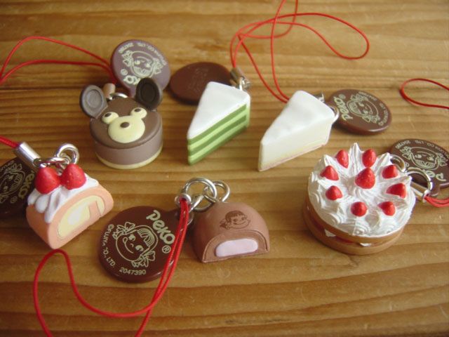 ♯Ejg17BE　不二家のケーキストラップ2　全6種