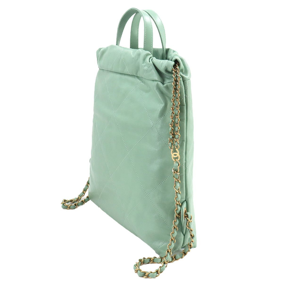 未使用 展示品 シャネル バッグ 22 スモール バックパック チェーン リュックサック AS3859 レディース 90260972 【中古】ブランド 未使用 展示品 シャネル CHANEL 22 スモール バックパック チェーン