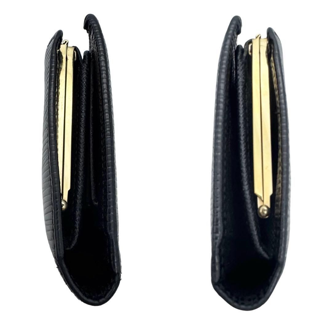 ルイヴィトン エピ コンチネンタル ヴィエノワ M63252 長財布 ブラック LOUIS VUITTON ルイ ヴィトン がま口 長財布 エピ