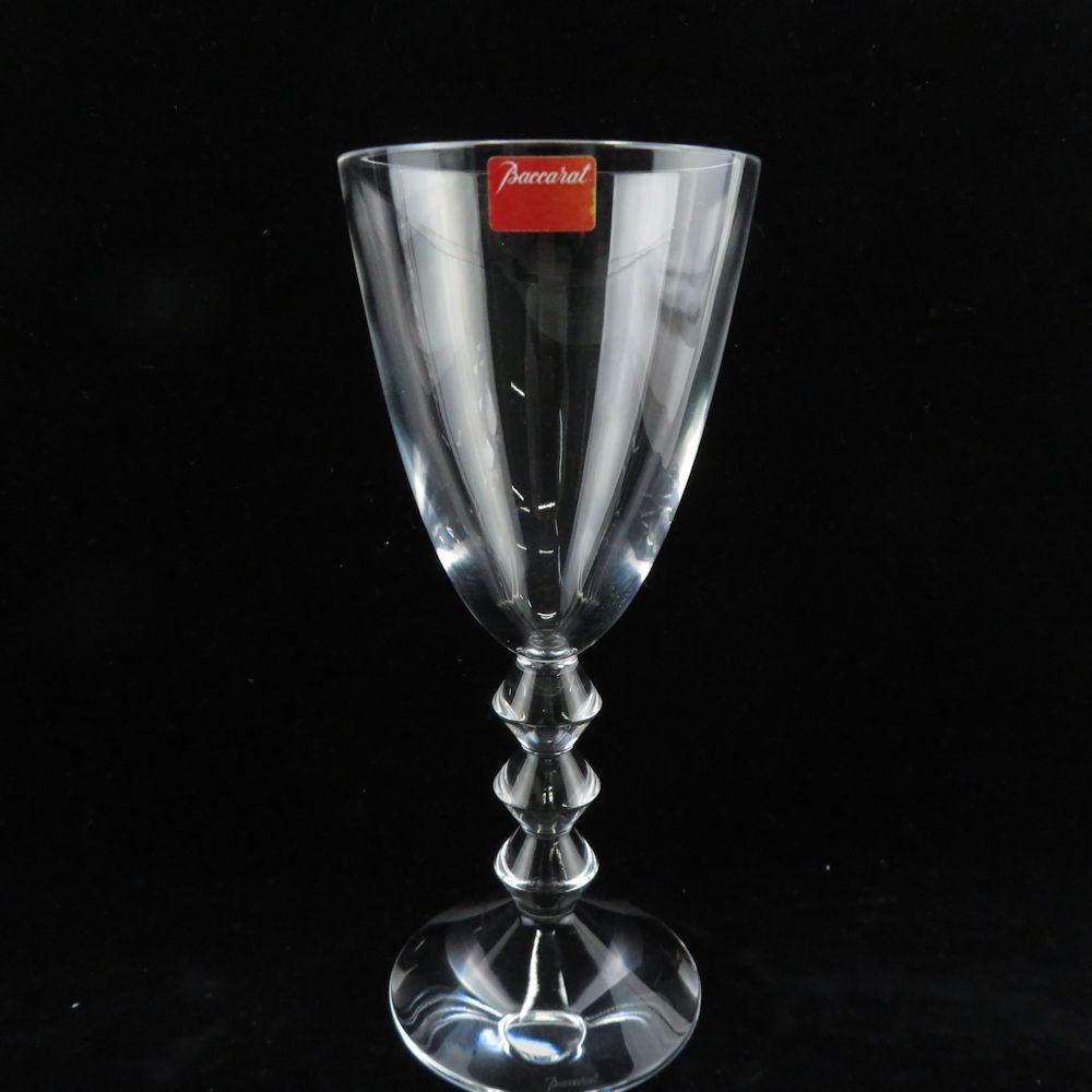 美品 Baccarat バカラ ベガ ワイングラス 2客 クリスタル ペア  