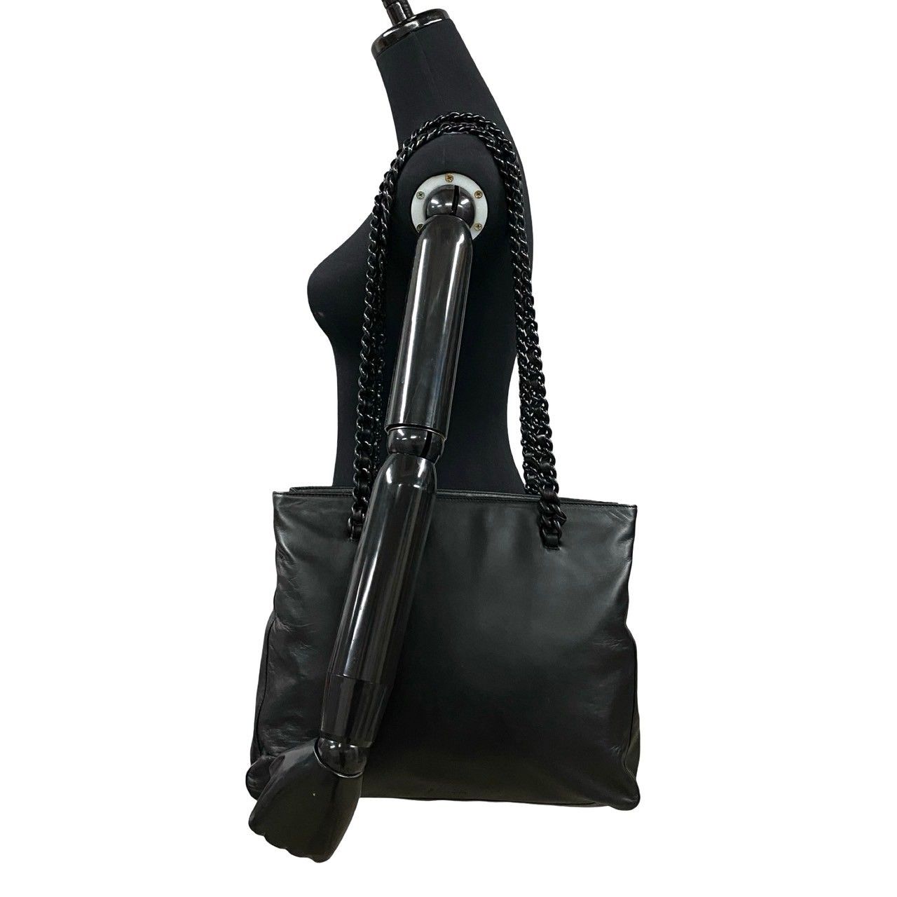 美品】PRADA プラダ チェーンバッグ トートバッグ チェーン