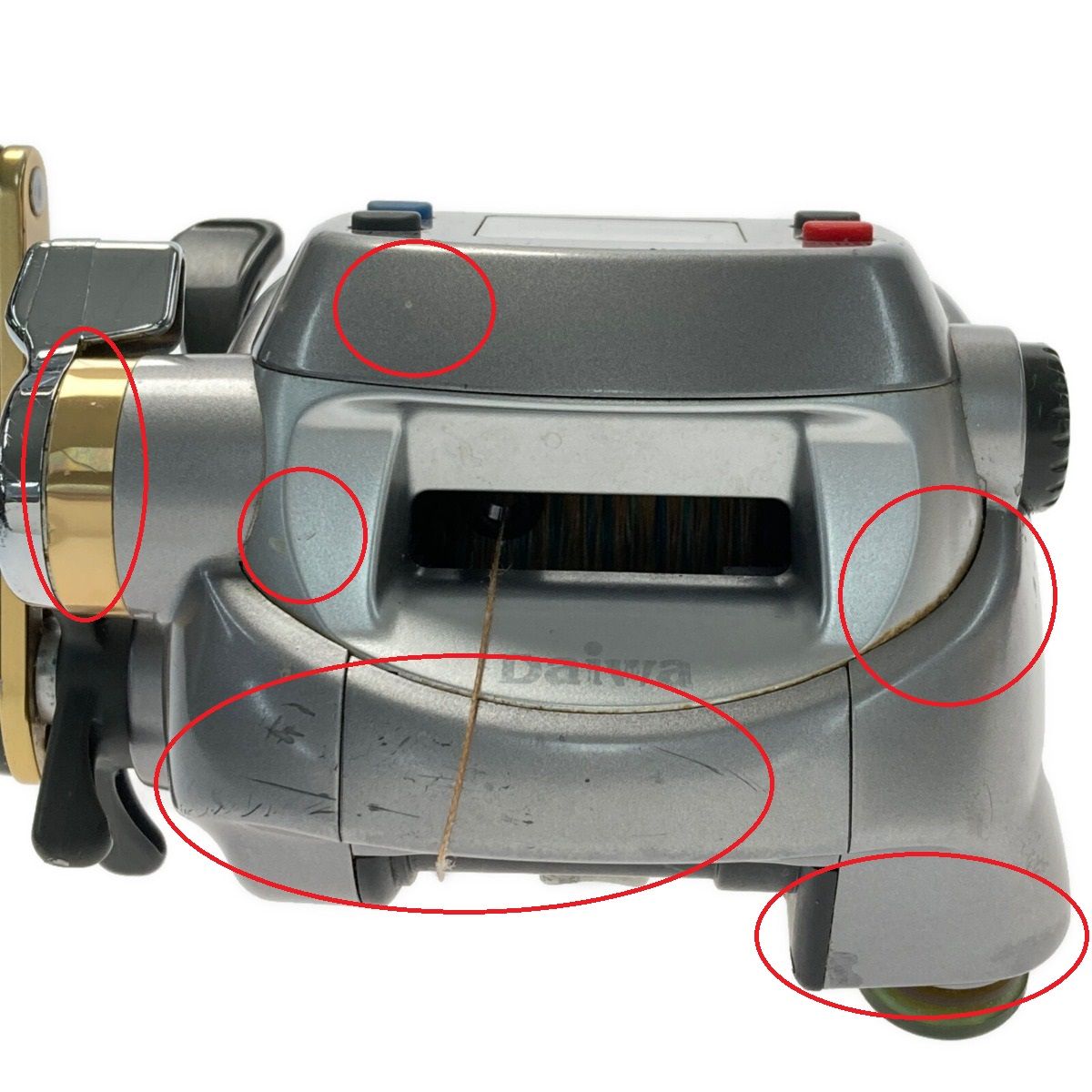 DAIWA ダイワ ハイパータナコン 801363本体のみ コード欠品 DAIWA ダイワ ハイパータナコン 500e 801363 電動リール コード付き