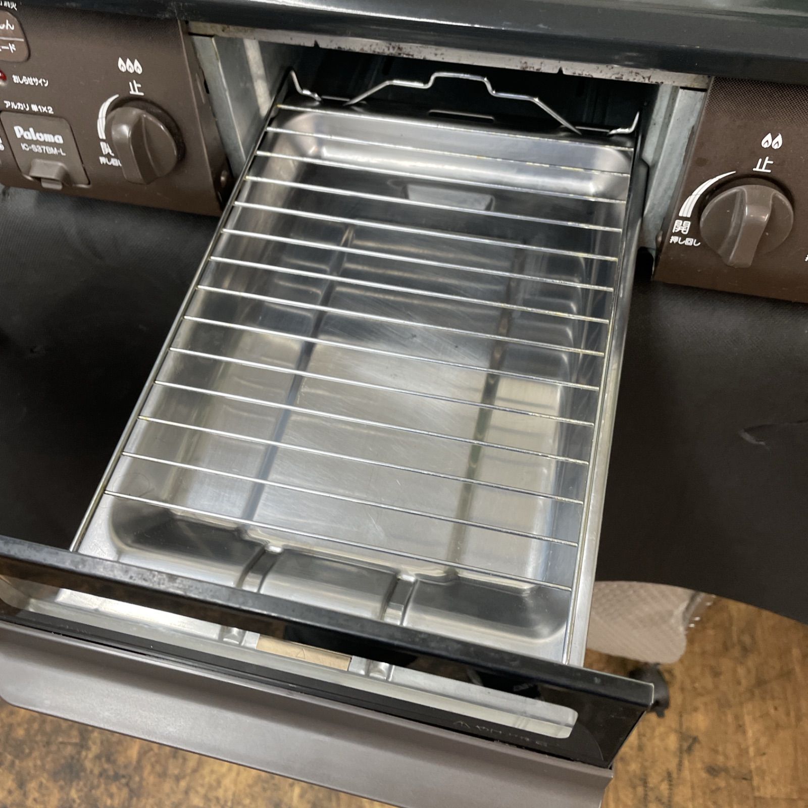 R434 ☀️ Paloma LPガス（プロパンガス）コンロ 19年製 IC-S37BM-L