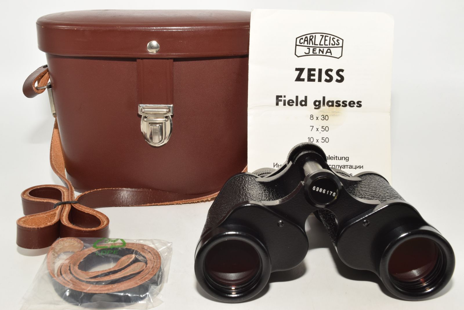 カールツァイス 8×30 双眼鏡 デルトリンテム CARL ZEISS JENA multi-coated DELTRINTEM 8x30